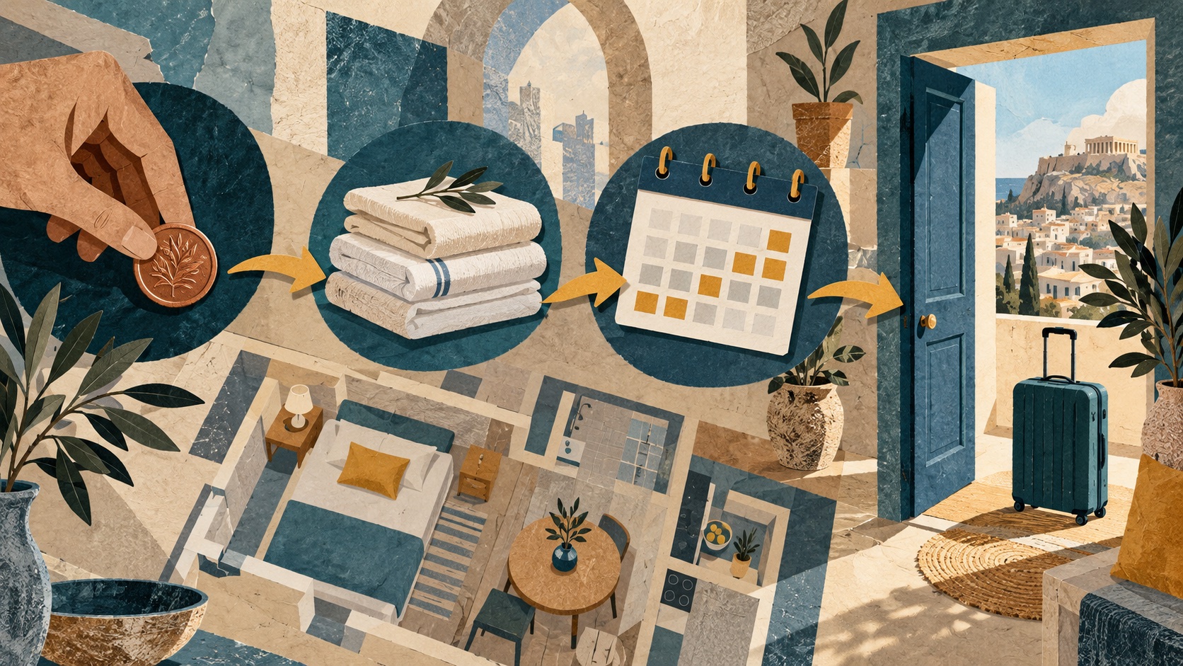 Editorial flow from cleaning cost to guest-ready arrival Editorial flow from cleaning cost to guest-ready arrival