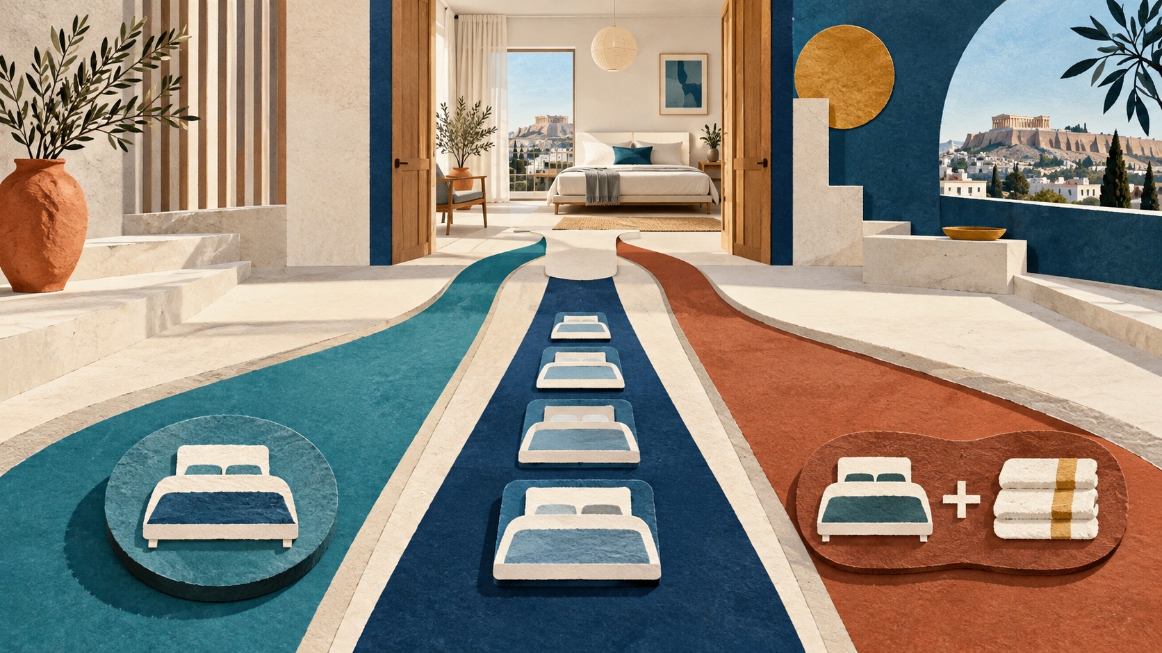 Three transparent pricing paths leading to one prepared property Three transparent pricing paths leading to one prepared property